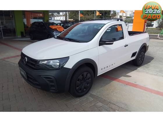 VOLKSWAGEN SAVEIRO 1.6 MSI ROBUST CS 16V FLEX 2P MANUAL VOLKSWAGEN SAVEIRO 1.6 MSI ROBUST CS 16V FLEX 2P MANUAL
